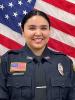 Officer Gomez wearing her patrol uniform