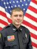 Officer Hoffman wearing his patrol uniform