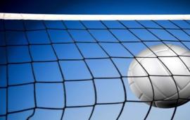 volleyball and net