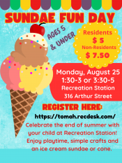 SUNDAE FUN DAY!  