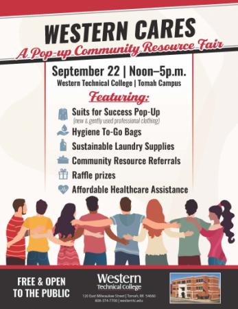 Western Cares Community Resource Fair Flyer