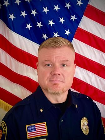 Assistant Police Chief Eric Pedersen in uniform