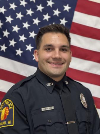 Officer Radcliffe in his patrol uniform